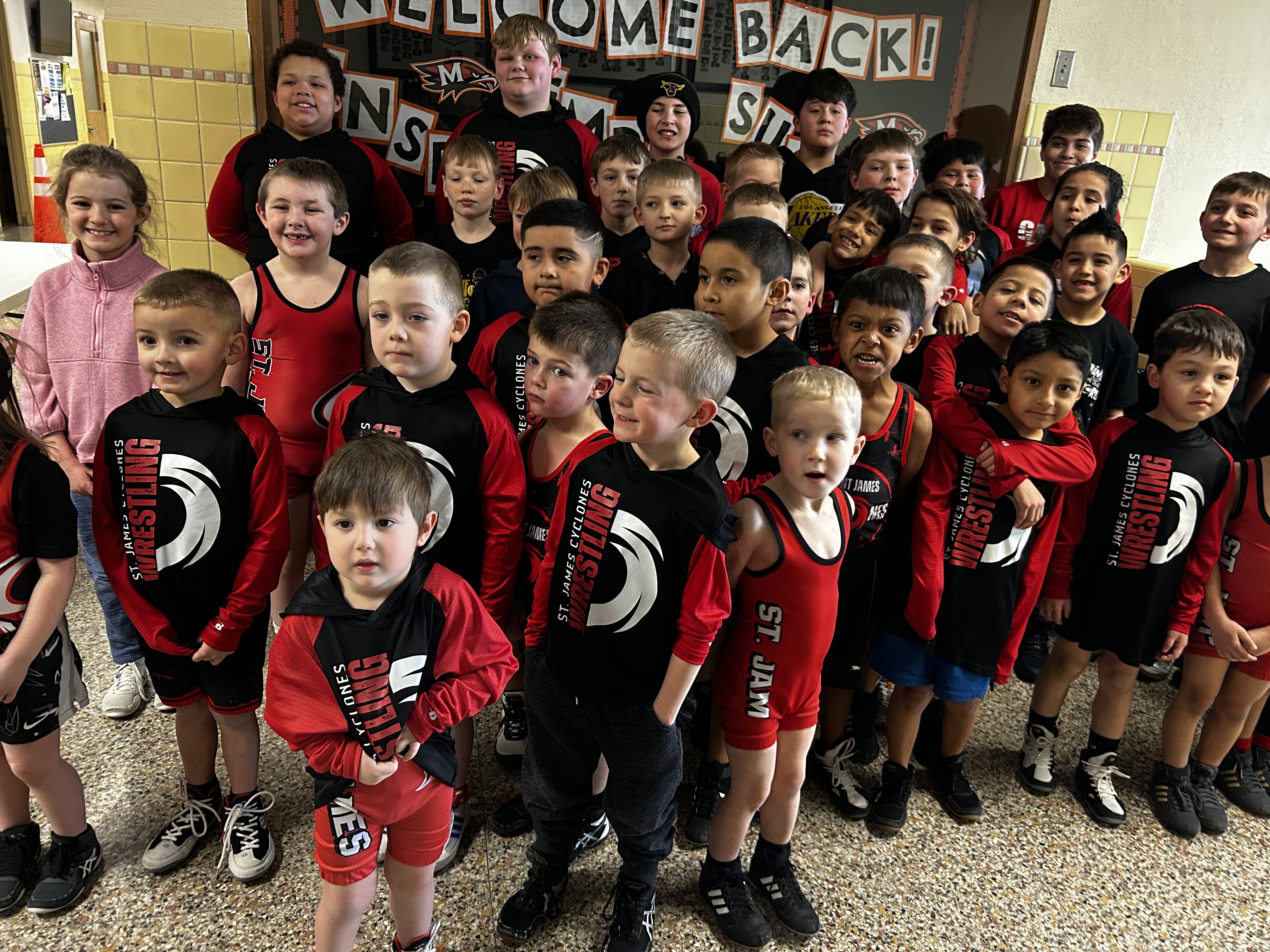 St. James Cyclones Wrestling Team